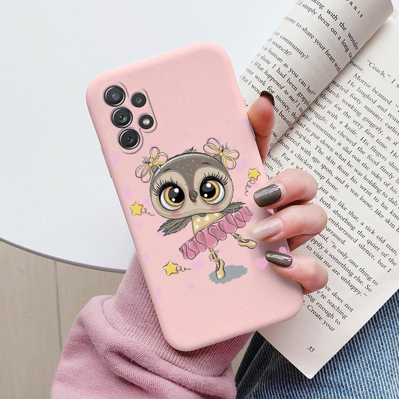 Soft Case For Samsung Galaxy A32 4G A 32 5G Phone Cover Cute Flowers Butterfly Fundas TPU Coque For Samsung A32 Bumper Cases