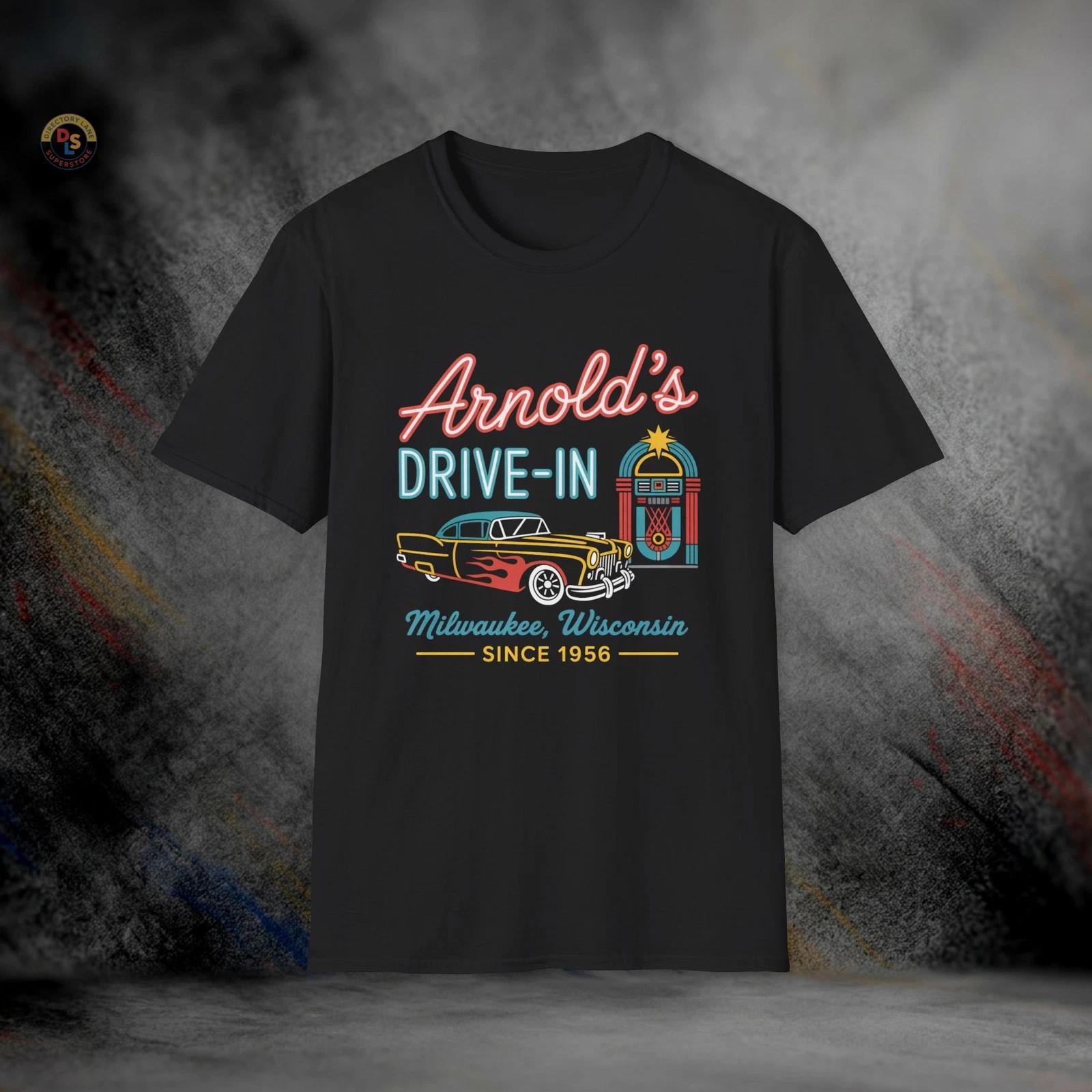 Arnold s Drive In Restaurant Happy Days T-Shirt | Softstyle Tee XXXXL