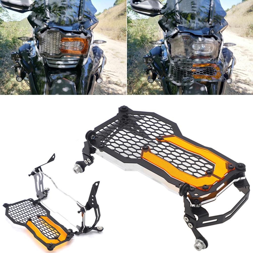 Compatible BMW Motorcycle R1200GS/R1250GS Adventure Quick-Release Headlight Protection Lens.