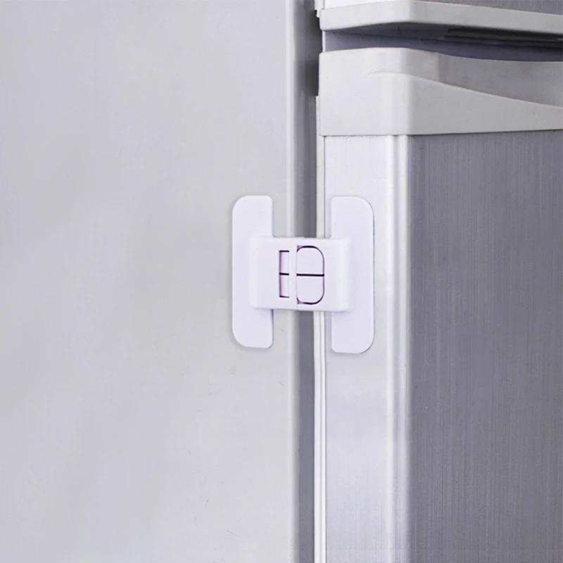 Window Lock, Punching-free, Self-adhesive and Child-proof Fastening, Refrigerator Door Closer, Drawer and Cabinet Safety Lock