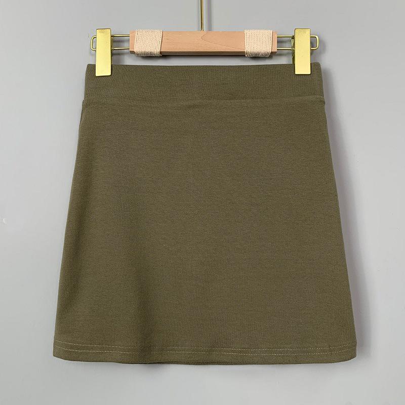 Korean Dongdaemun High Waist Slimming Elastic Mini Skirt - Trendy Hip-Hugging Women's Fashion