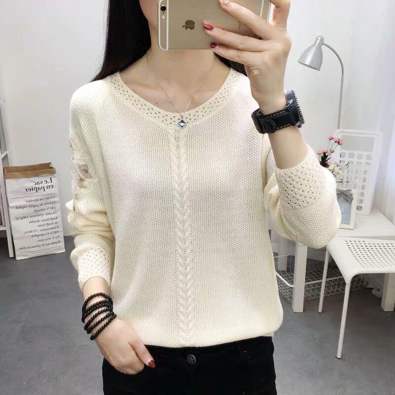 

Свитер женский вязаный джемпер водолазка трикотаж полосатый пуловер винтажные топы