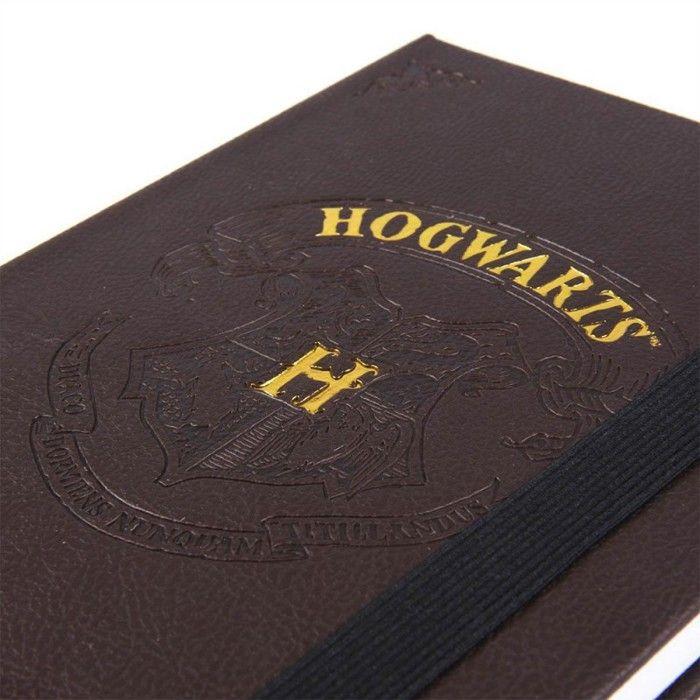 Set carnet de notes et stylo harry potter blason poudlard