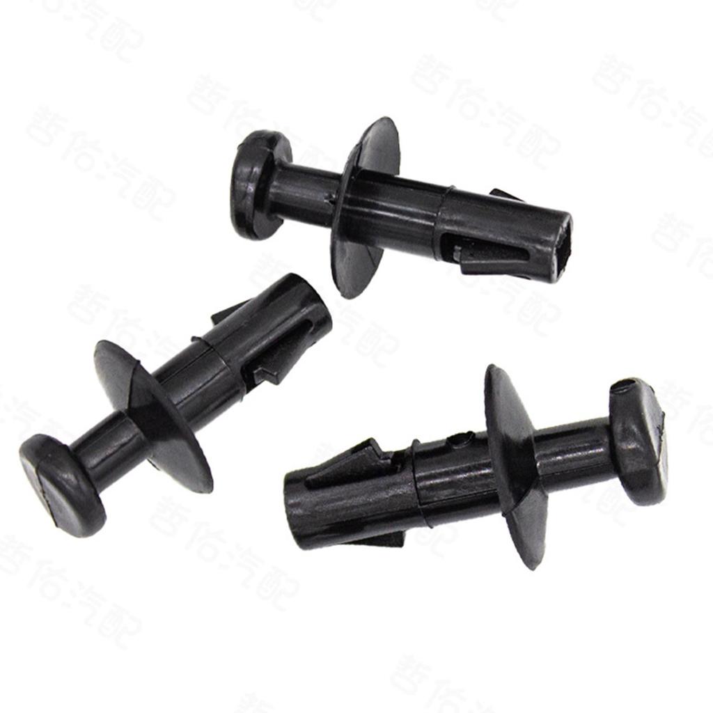Rear Shelf Bracket Clips Black Pivoted Clip Strong PP Material for Auto Boot