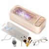 Portable Ultrasonic Cleaner for Jewelry Watch Glasses - High Frequency Vibration USB Charging Travel-Friendly Machine