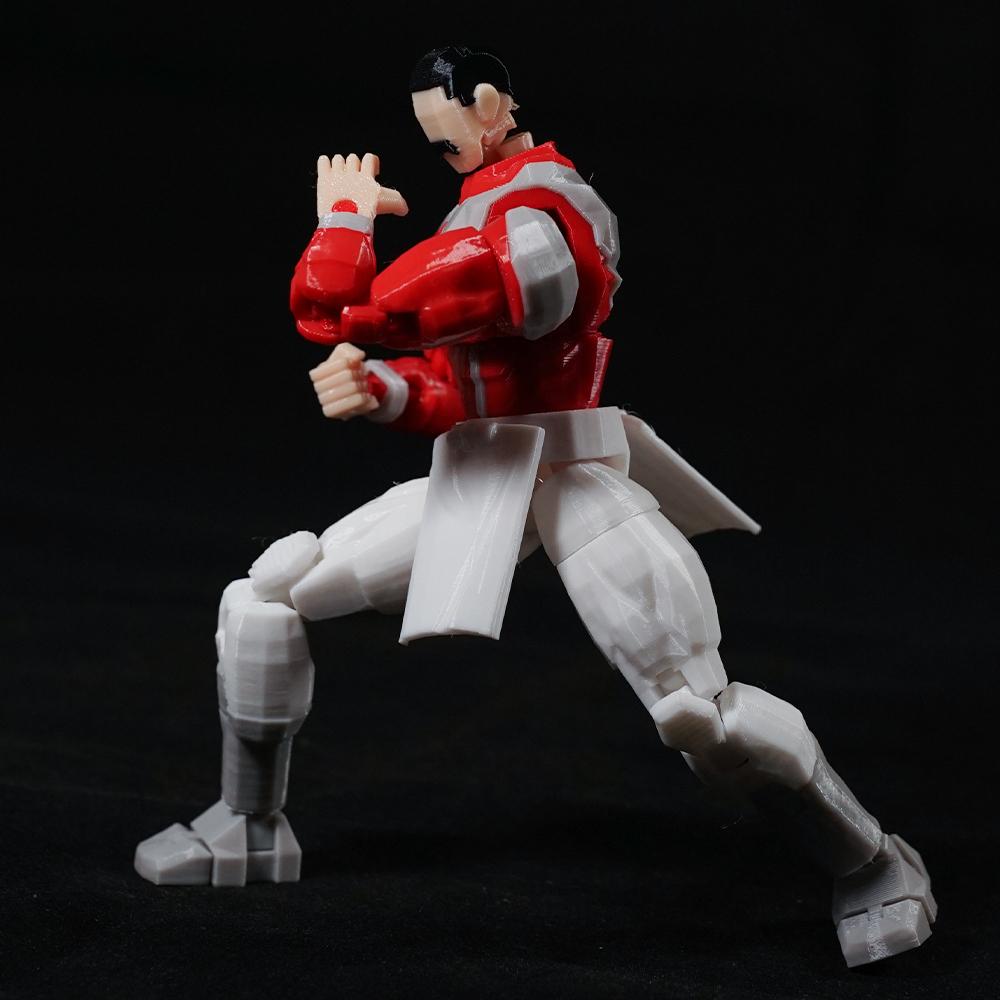 3D-gedruckte Unbesiegbare Spielzeug Actionfiguren Anime Modell Glücksbringer 13 Superhelden Mark Thragg Mehrgelenkiges Spielzeug Ornamente Geschenke