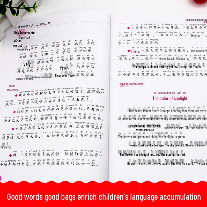 2023 Synchronous Composition Guides for Grades 2-6: Renjiao Edition (10-Volume Set)