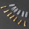 120pcs/set 3.5mm Male/Female Brass Terminal Bullet Connector Set Male Female Crimp Automotive Plug Pins for Car Electrical Wire