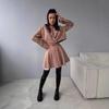 2025 Women's Autumn Cardigan Suit: European & American Style Short Jacket and Waist-Cinching Skirt