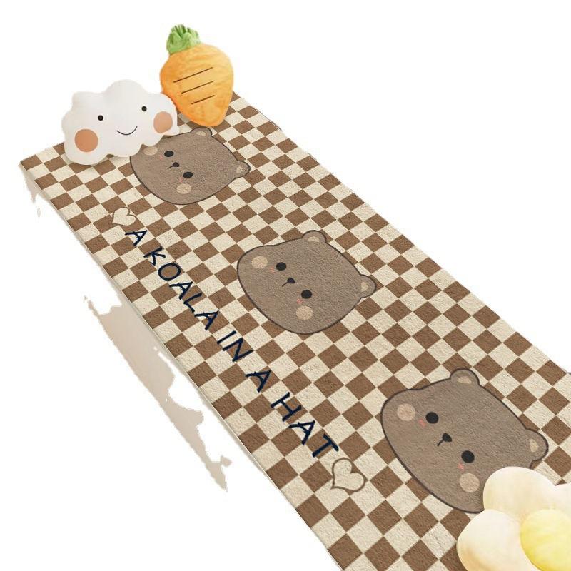 Cartoon Bay Window Floor Mat Thickened Four Seasons Universal Balcony Mat Cute Tatami Mat Ins Sill Mat Carpet