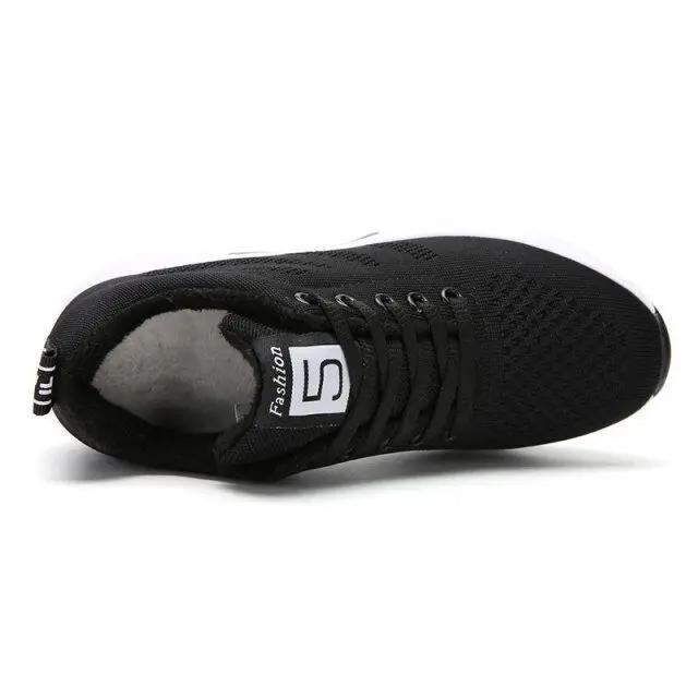 New Platform Sports Shoes, Breathable Casual Shoes, Ladies' Fashionable Shoes with Higher and Higher Height.