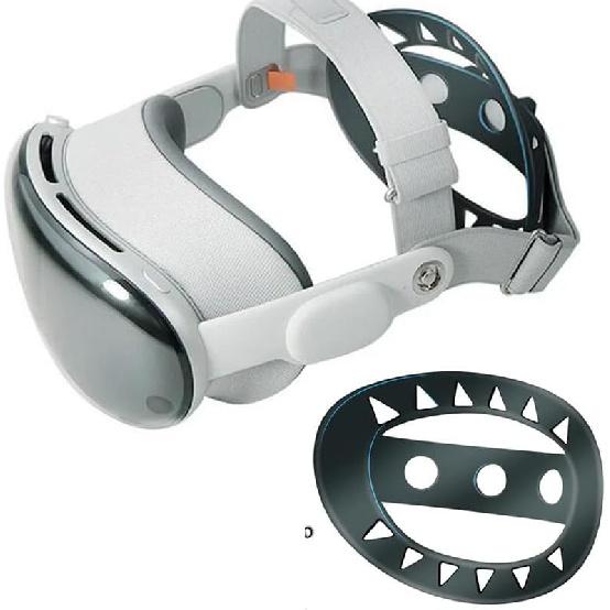 TPU Decompression Head Pad Balanced/Headband for Vision Pro,Comfort Pressure-Relief Head Strap Protective Cushion