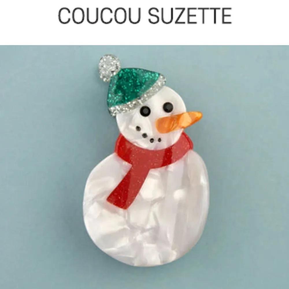 COUCOU SUZETTE Christmas Collection Hairpins Hair Clips Hair Claws Snowman