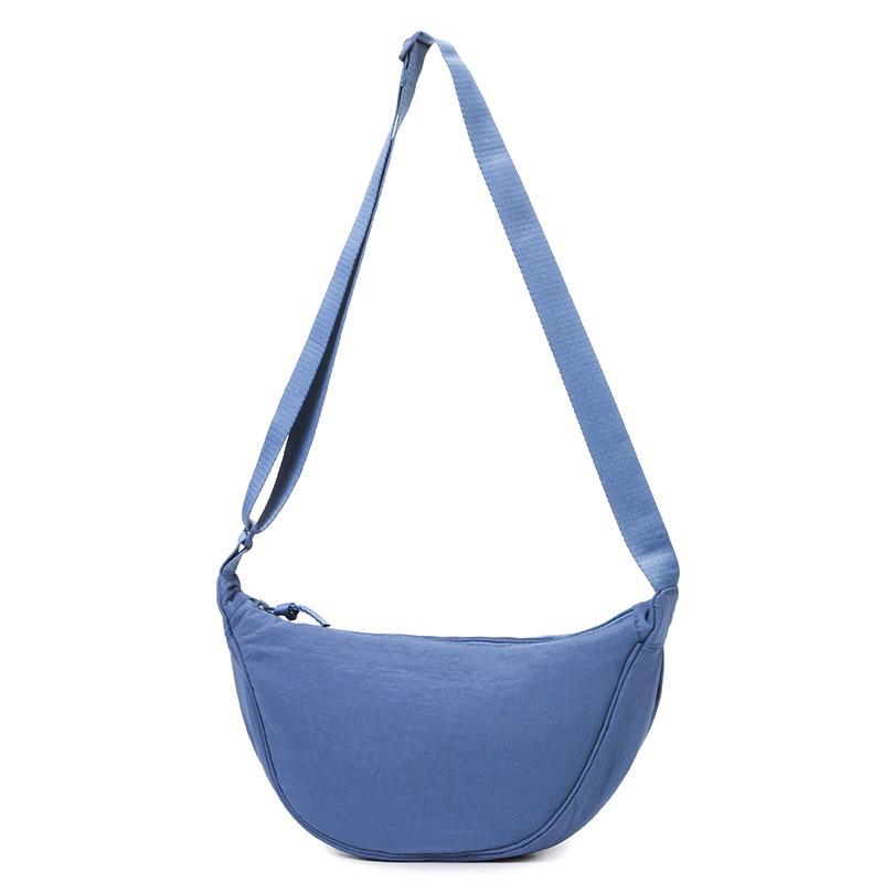 Damen Nylon Crossbody Dumpling Bag - Stilvolle Umhängetasche für Studentinnen