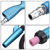 Blue PS-2 Air Siphon Sandblaster Feed Blasting Guns Abrasive Tool Power Tool Kit Sprayer with Ceramic Nozzle Tips Sand Suction Pipe