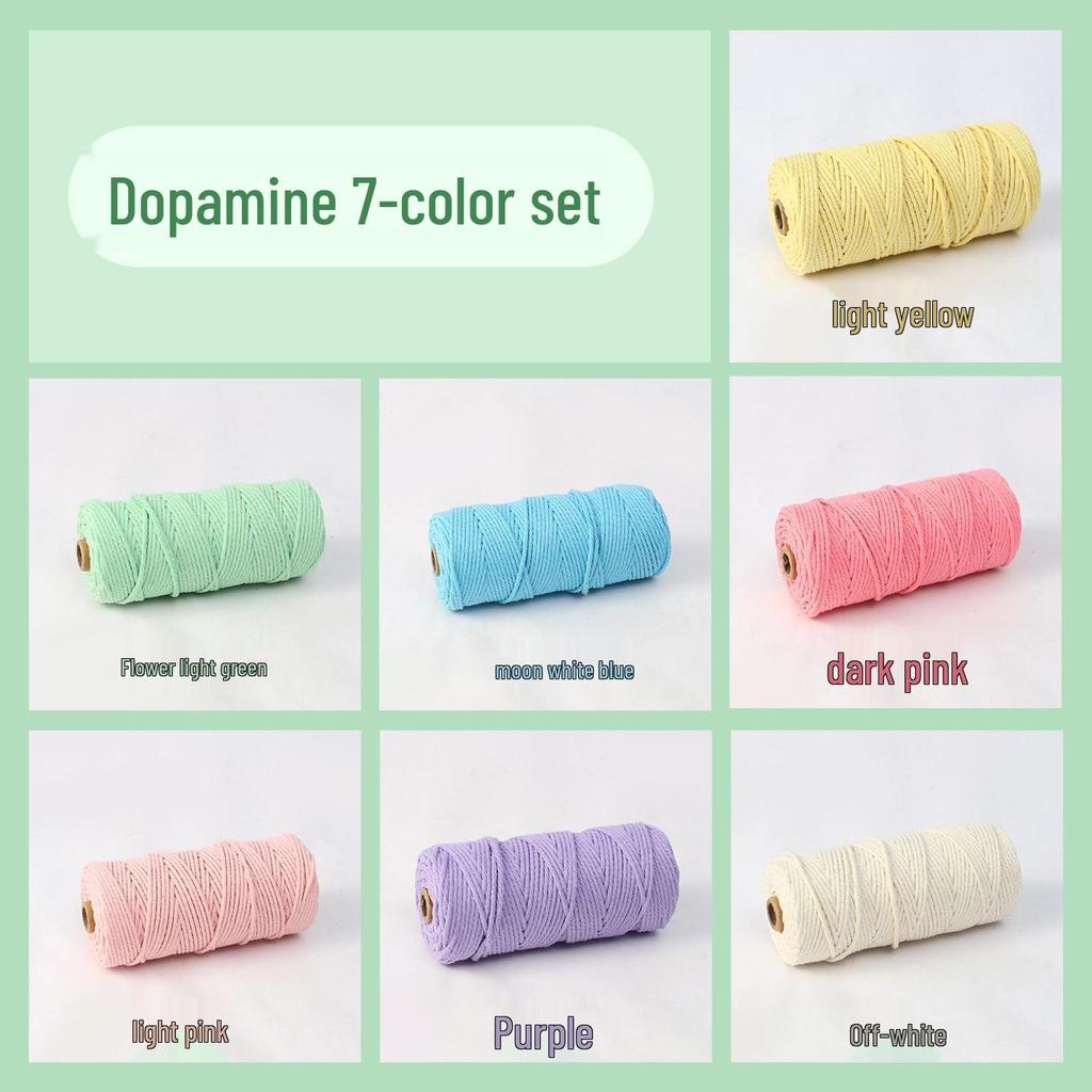 Handmade Colorful Cotton Rope Cat Tree DIY Kit - Large Anti-Scratch & Bite-Resistant Cat Scratching Post