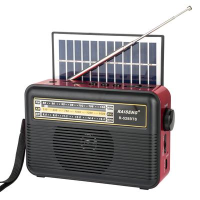 Draagbare Radio AM FM SW, met Luidspreker, Stijlvolle Radio 528BTS, Geschikt voor zowel Binnen- als Buitenkamperen.
