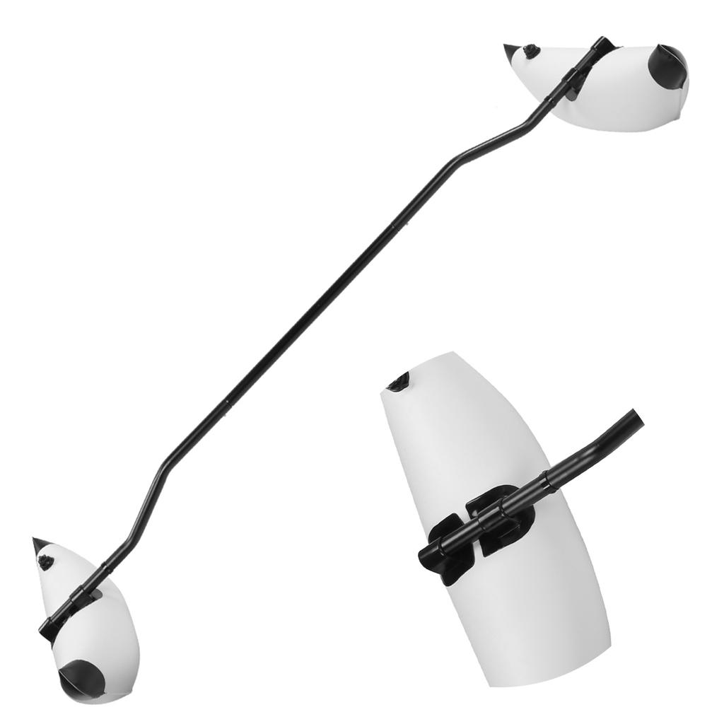 Inflatable Kayak Stabilizer PVC Canoe Outrigger Kit Floating Balancing Boat AccessoryWhite