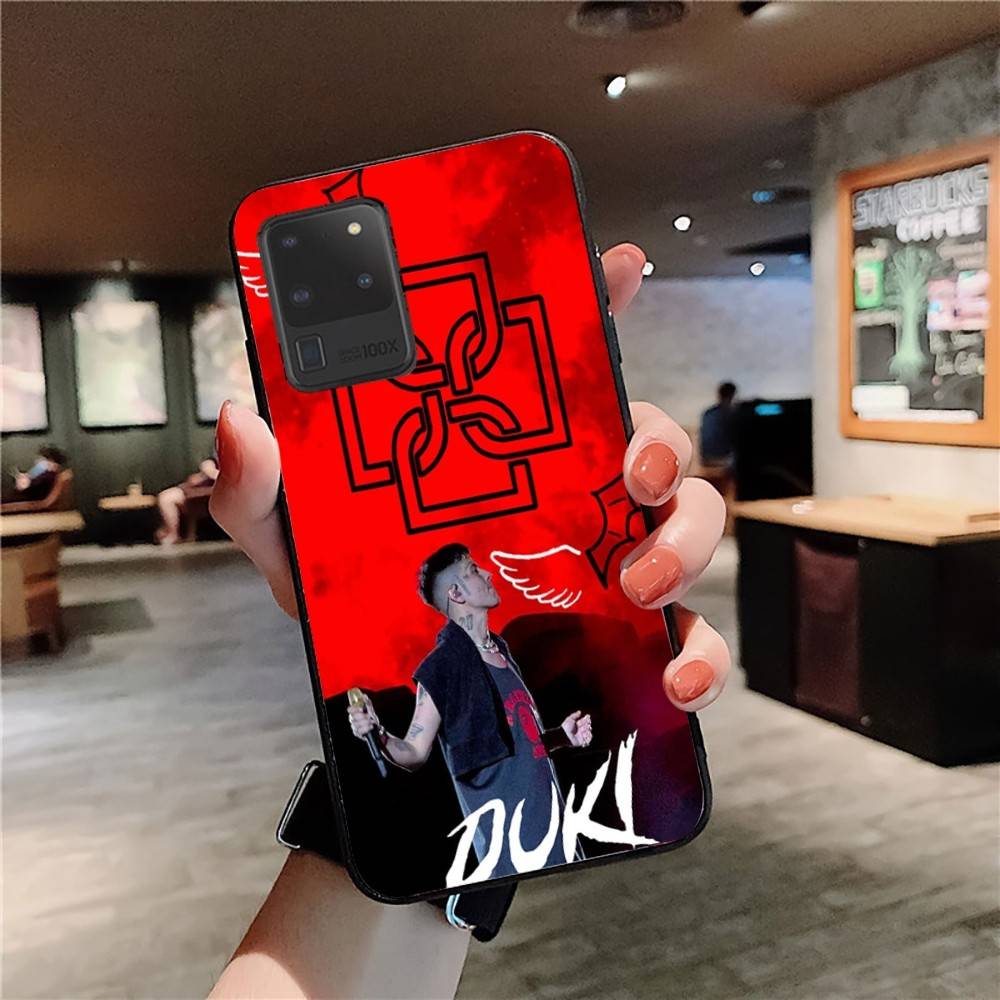 

Fashion Rapper DUKI Phone Case For Samsung S 24 Fe 25 Ultra Plus 20 Lite 21 30 22 23 24 22 Ultra 5G Fundas Samsung S20 fe