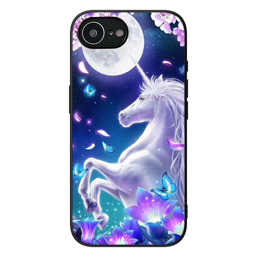 Cover for Motorola Moto Edge 50 30 Fusion 40 NEO Ultra Pro E14 G20 E15 G35 G84 G13 G53 Phone Case Anime Unicorn Cartoon Horse