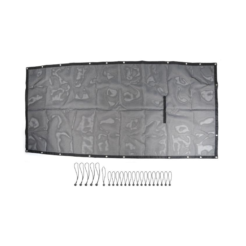 Car Roof Mesh Top Sunshade Cover Anti UV Sun Shade Protection Insulation Net for Jeep Wrangler JL 4 Doors 2018-2023 Accessories