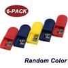 2.0 Lead Pointer Pencil Sharpener Mini 2mm Leads Sharpener, Portable Handheld Sharpener for 2.0mm Pencil Lead Refills Random Colors Pack of 6