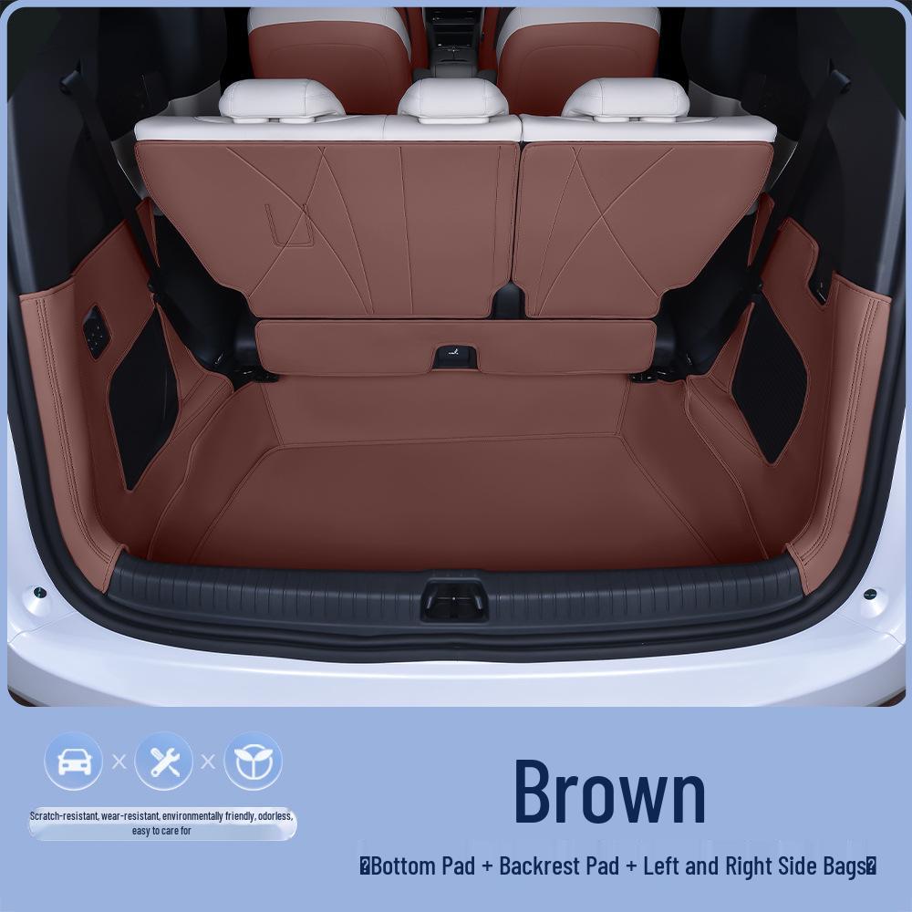 Full Coverage Trunk Mat for 2025 BYD Xia - Interior Modification Accessory