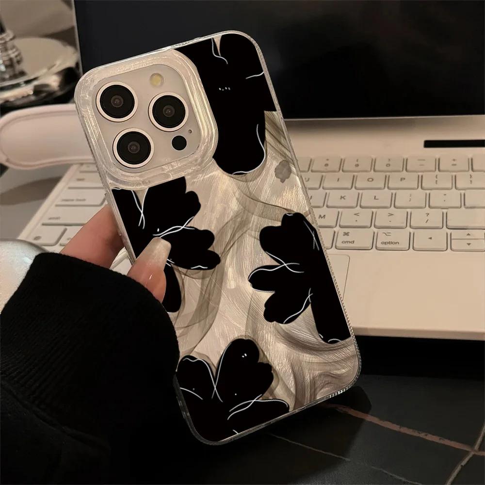 Pink Rose Blossoms For iPhone 16 Pro Max 16ECase ForiPhone 17 15 14 13 12 11 Pro Max X XR XS 7 8 16 Plus Shockproof Bumper Cover