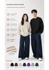 Men's 400g Round Neck Sweatshirt - Custom Logo, Long Sleeve, Drop Shoulder, Casual Sportswear for Spring & Autumn.