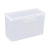 Plastic Clear Storage Box Storage Box Multipurpose For Game Card Rectangular Business Card Credit Card Business Card Holder