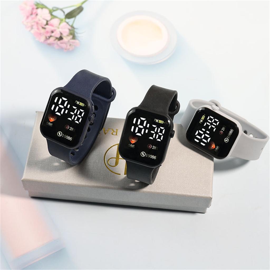 Kids Watch Sport Digital Watches Silicone Strap Waterproof Electronic Wristwatch For Children Boys Girls Gifts Display Time New