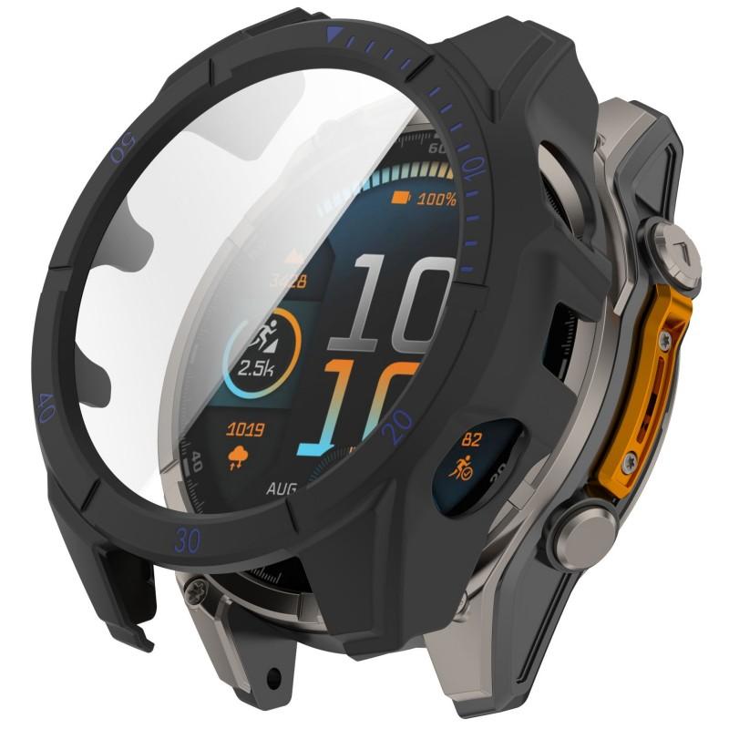 PC +Tempered Film Case for Garmin Descent Mk3i 51mm Smart Watch Band Cover Mk 3i Protector Shell Bumper Accessoies