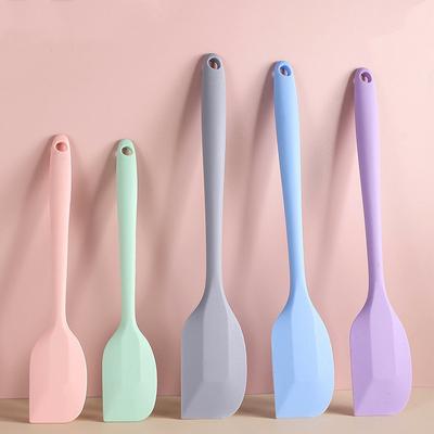1 Adet Kremalı Kek Silikon Pişirme Spatulası Kazıyıcı Yapışmaz Mutfak Tereyağı Hamur Karıştırıcıları Salata Karıştırıcısı Hamur Turtalar Pişirme Araçları