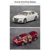 1/32 Toyota Crown Legierung Luxus Limousine Automodell Diecast Metall Spielzeug Hohe Simulation Sound und Licht Rückzug Sammlerstücke Kindergeschenk