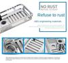 Multifunction Home Decor Organizer Bathroom Lifting Rod Removable Stand No Drilling Soap Holder Shower Shelf Storage Rack Tray