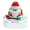 3D Santa Claus Calendar Paper Carving Art Memo Pads Desk Calendar with Lights
