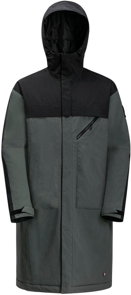 Куртка Jack Wolfskin Heumarkt 2l Parka сланцево-зеленая