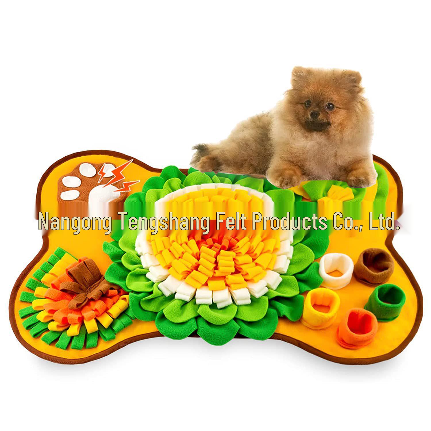 

Dog Sniffing Mat: Brain Training & Slow Feeder for Pets