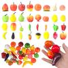 10/20pcs Mini Simulation Fruit Vegetable Model Foam Miniature Ornament Photography Venue Layout Household Kitchen Decoration TMZ