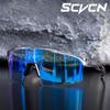 SCVCN Blue Photochromic Cycling Sunglasses for Men Blue Photochromism Glasses Cycl Mountain New Bicycle Goggles Eyewear Sports
