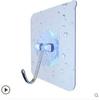 Transparent Traceless Adhesive Hooks - Stainless Steel, Nail-Free, for Bathroom & Behind-Door Use