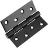  2-Piece 10x7.8cm Heavy-Duty Stainless Steel Door Hinges With 16 Screws – Black/Gold/Silver – For Entry Doors, Cabinets, Windows, Toolboxes