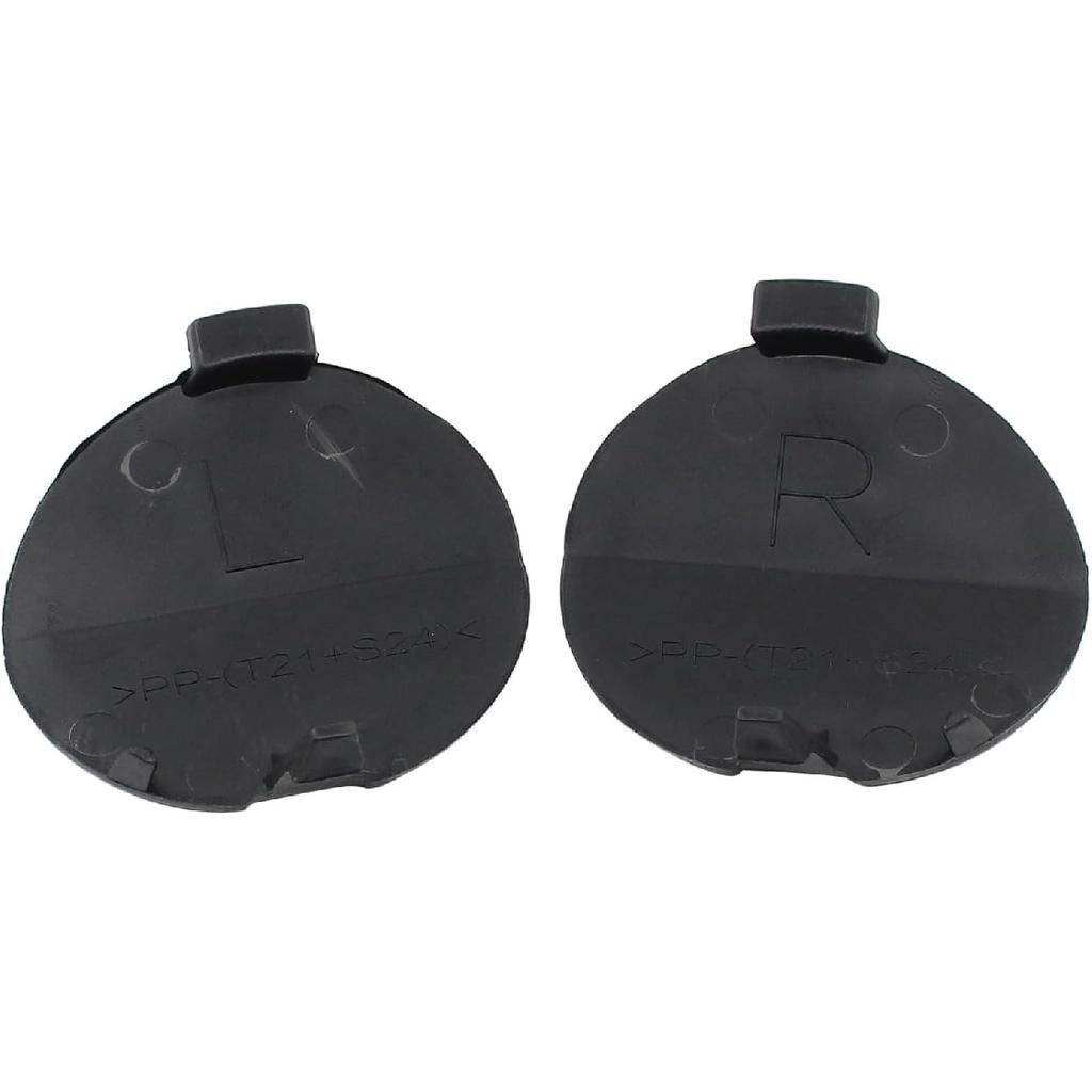 Hinterer linker und rechter Stoßfänger Abschleppöse Haken Abdeckkappe für Mazda 3 Limousine 2019-2024