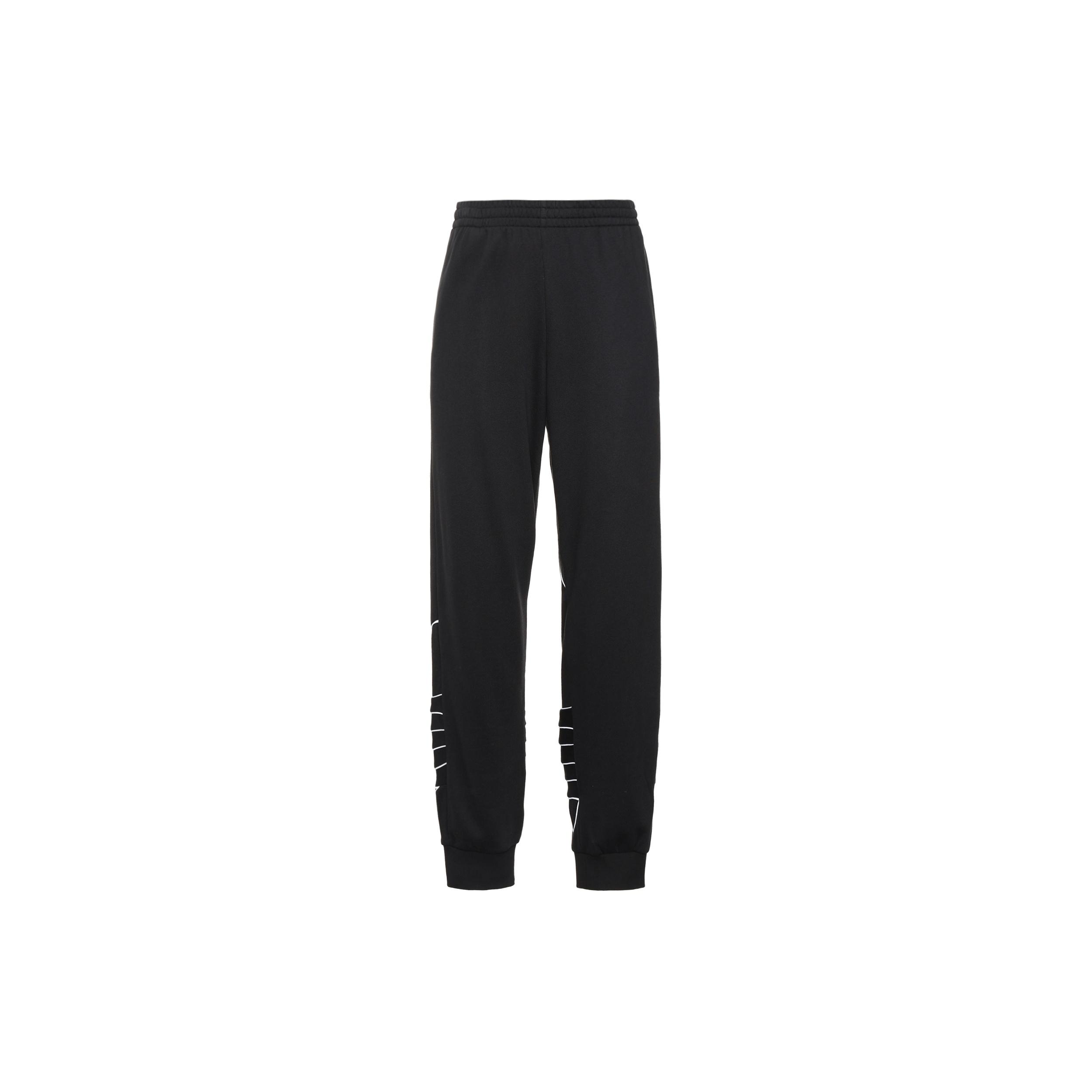 adidas originals B Trf Out Swtpt logo Printing Casual Knit Bundle Feet Sports Pants Black Men s GF0223 S