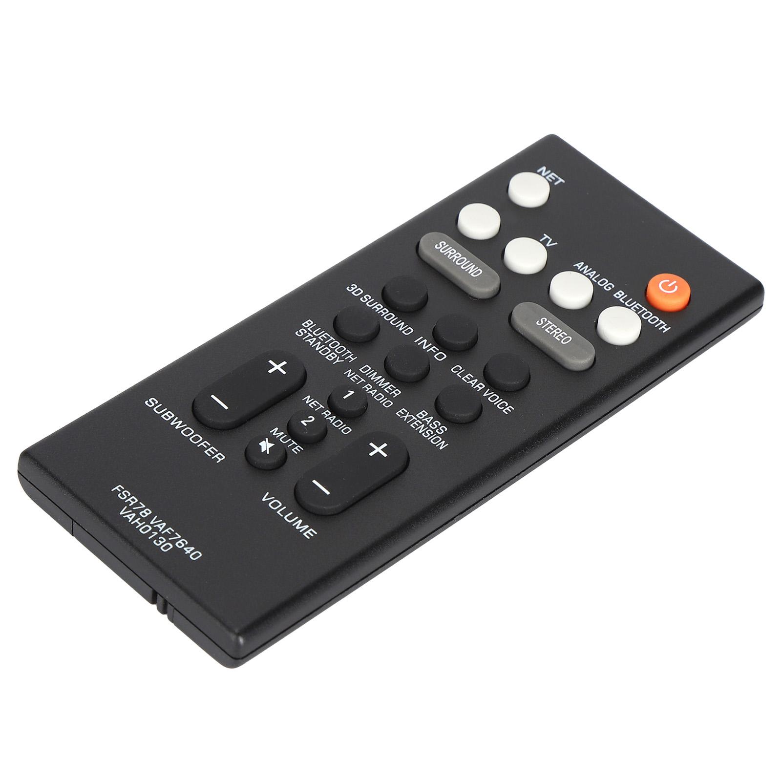 

Сменный пульт дистанционного управления для звуковой панели Yamaha FSR78 VAF7640 VAH0130