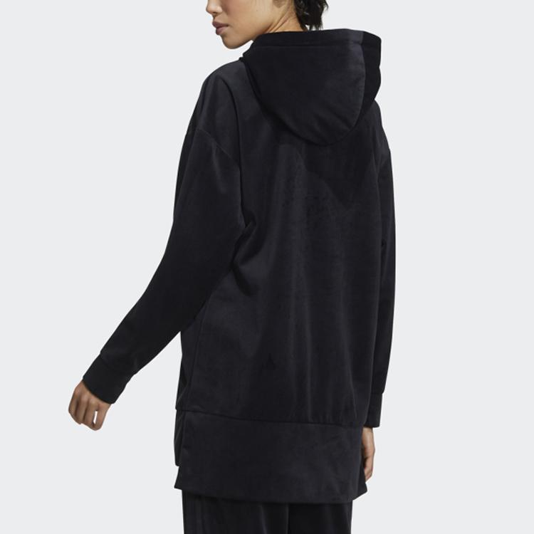 adidas Originals Trefoil Sweat Hoody Women Hoodies Black GV2924