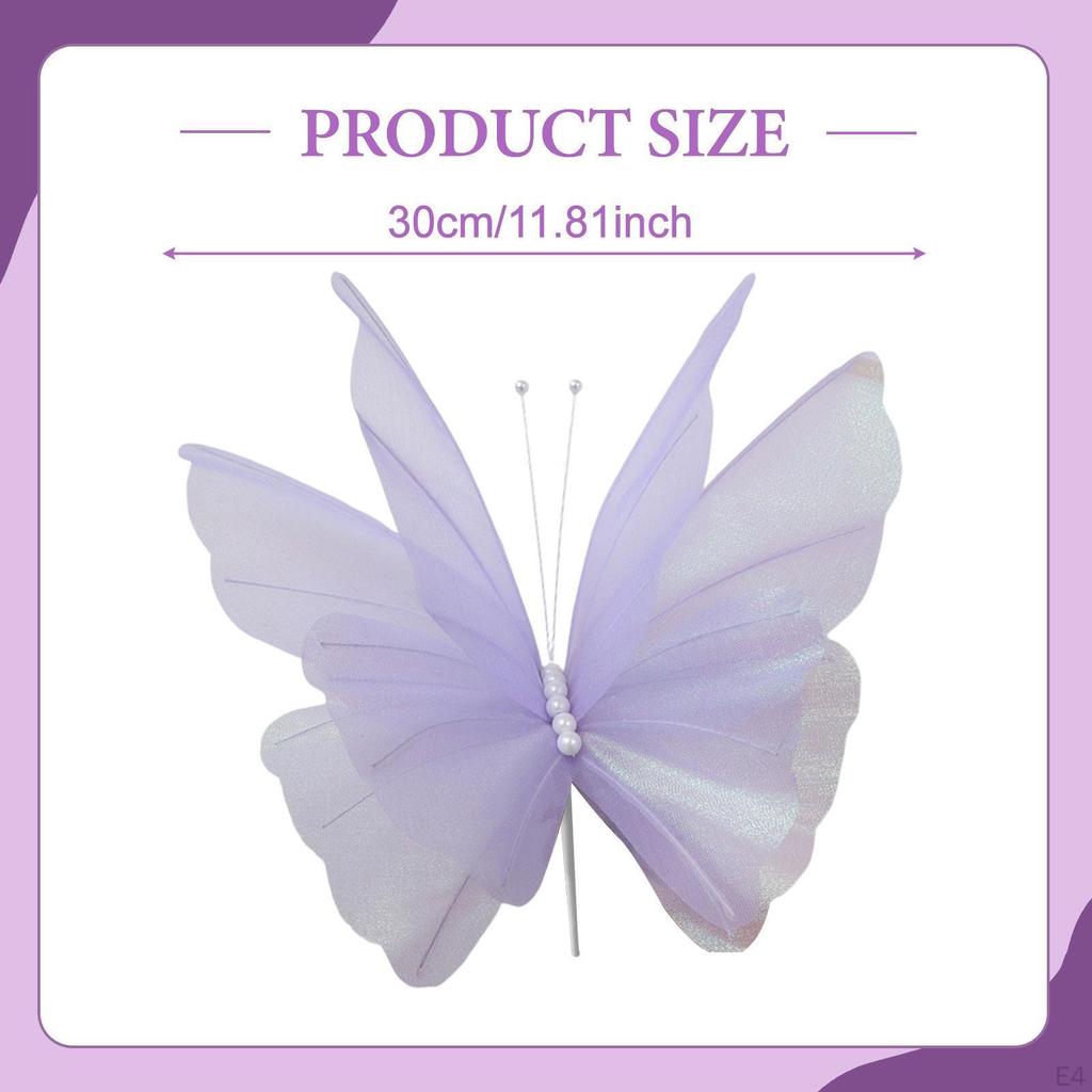 Artificial Butterfly Decoration Marriage Decor DIY Crafts Anniversary