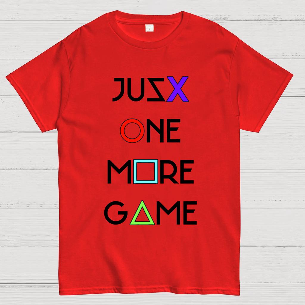 Just One More Game Cotton Summer Casual Cool Loose T-Shirt