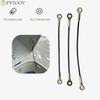 PPIOOY Motorcycle Rear Box Mounting Hardware Stopper Wire Set of