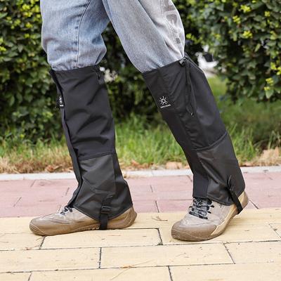 Hoher Schaft Wasserdichte Beinschutzgamaschen Leggings Klettern Camping Wandern Skischuh Reise Schuh Schneegamaschen Beinschutz